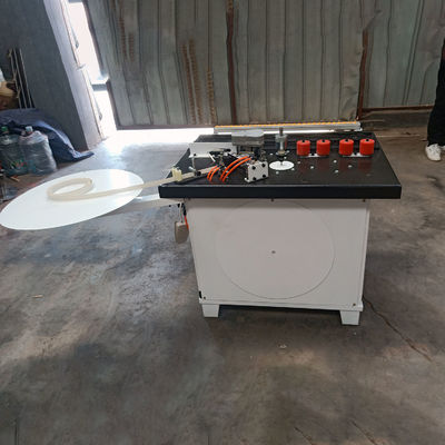 MD507 목조 직선 및 곡선 접착기 PVC 엣지 밴딩 기계 쉬운