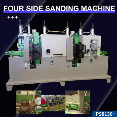 350mm 4면 썰매 닦기 기계 PS8130 두께 10-120mm 무게 KG 760 KG