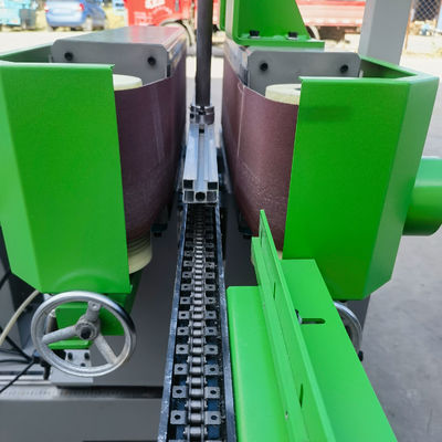 0.75kw 컨베이어 모터 P2S150 자동 목재 작업 보드 양면 닦기 기계