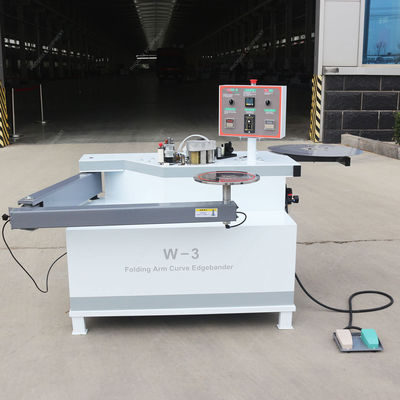 MDF 및 목조 공사 PVC 엣지 기계에 대한 완전 자동 W-3 접는 팔 엣지 뱅더