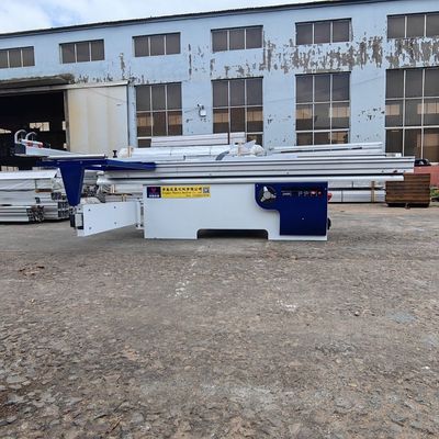 목재 접착판 CNC 절단 기계/3200mm 목재 작업 슬라이딩 테이블 패널 톱 기계