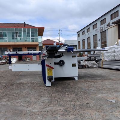 목재 접착판 CNC 절단 기계/3200mm 목재 작업 슬라이딩 테이블 패널 톱 기계