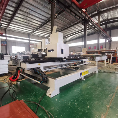 목조공장 기계 26.44kW 전력을 가진 CNC 쌍면 문 잠금 힌지 기계