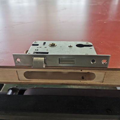 목조공장 기계 26.44kW 전력을 가진 CNC 쌍면 문 잠금 힌지 기계