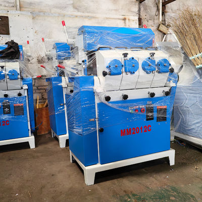 5.5kW 전력 4 벨트 목조 작업 둥근 목조 막대기 막대기 썰매 기계 폴리셔 썰매 기계