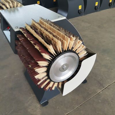 제한없는 작업 폭 수직 롤 두 번 수동 닦기 기계 380v / 50Hz 전압