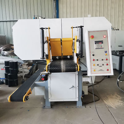 전체 전력 17.22kw 목재 CNC 밴드 톱 기계 MJ400 목재 작업 목재 절단