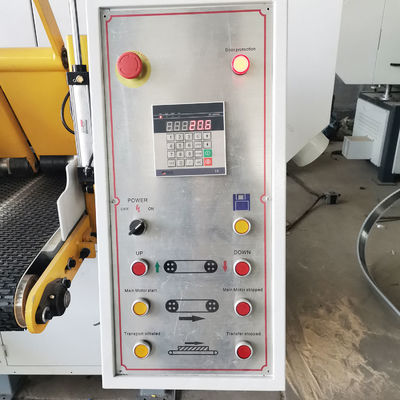 총 전력 17.22kw 목조 기계 완전 자동 수평 밴드 톱 기계