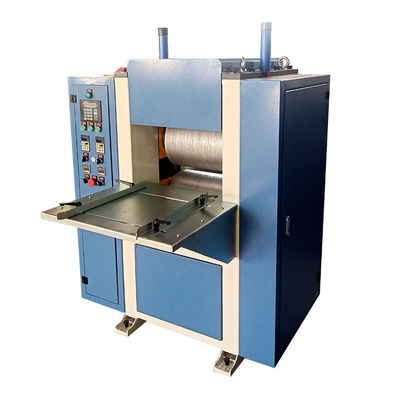 20kW 파워 MDF 및 고체 목재 보드 강철 문판을 위한 목재 곡물 부착 기계