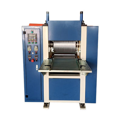 20kW 파워 MDF 및 고체 목재 보드 강철 문판을 위한 목재 곡물 부착 기계