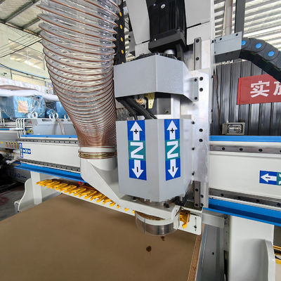 PK1325 12 도구 매거진 CNC 라우터와 함께 완전 자동 직렬 가공 센터