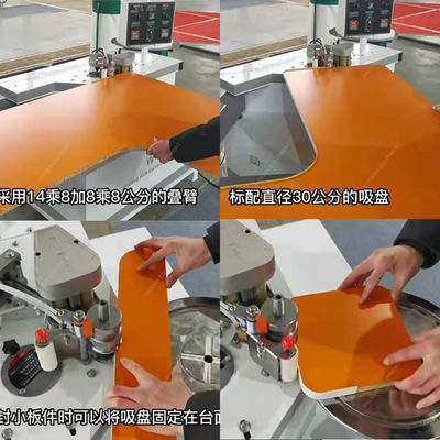 3.4kW 전력 목공 업무 효율을 위한 완전 자동 엣지 밴딩 머신