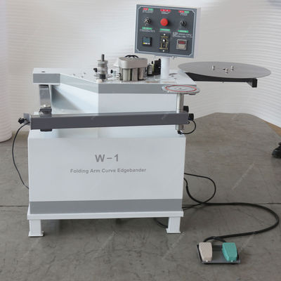 맞춤형 전압 1.4kW W-1 MDF 곡선 가장자리 밴더 접는 팔 가장자리 밴딩 기계