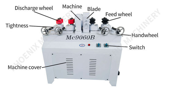 3KW 메인 모터 MC9060B 310kg 용량으로 목재 빗대 스틱 모프 스틱 제조 기계