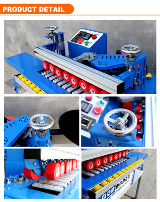 휴대용 PVC 메라민 마이크로 목조 작업 호텔용 자동 Edge Bander 전력 1.2kW