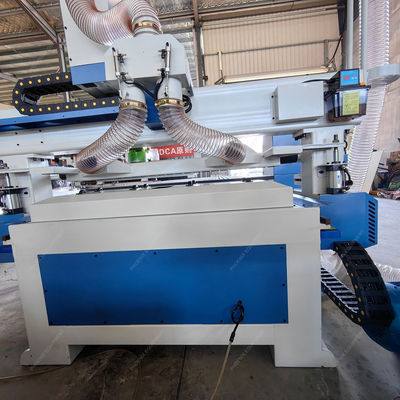 1300mm 이동 6kw 스핀들 전력 4D CNC 목재 조각 레이저 조각 트림어 5 6 축