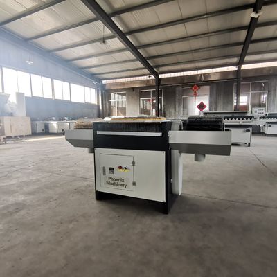1.5kW 파워 드럼 브러쉬 샌더 가구 생산에서 멜라민 보드 샌딩