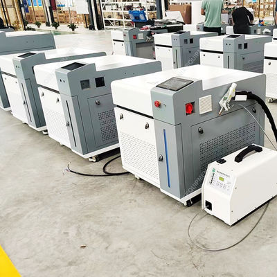 1500W 산업용 3인1 섬유 레이저 클리너 웰더 커터 스팟 웰딩 클리닝 머신