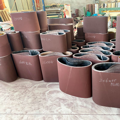 24 RED Abrasive 곡물 크기와 나무 작업 금속 닦기 평면 모래 기계