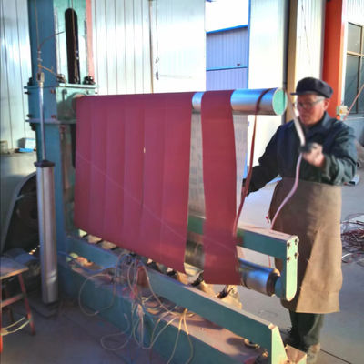 24 RED Abrasive 곡물 크기와 나무 작업 금속 닦기 평면 모래 기계