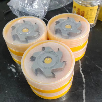 KDT Edge Banding Machine Part Six Blade Slot MDF 목재판을 위한 목재 밀링 커터