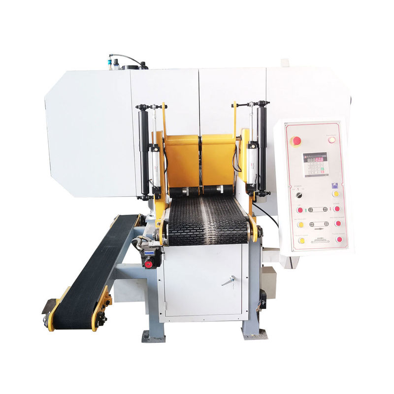 11KW-22KW 메인 모터 파워 MJ400 목재 절단 바퀴와 수평 밴드 톱 기계