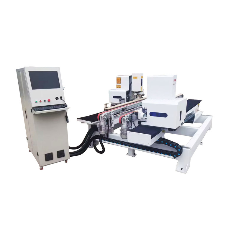 완전 자동 CNC 슬롯 프레싱 머신 힌지 오픈 워크 피스 너비 600-1200mm