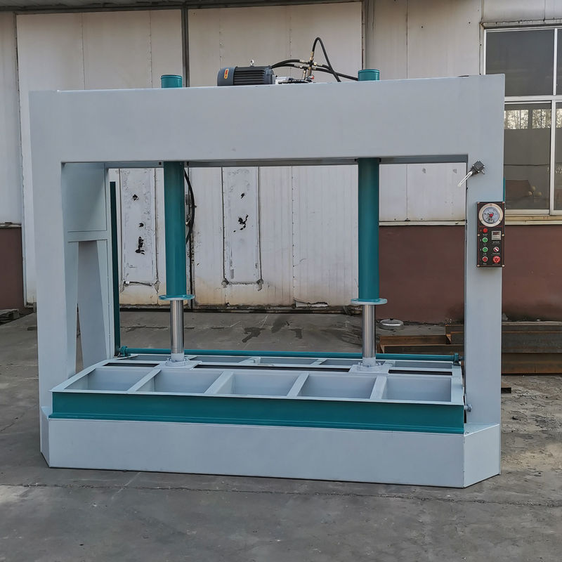 2200 kg 수압 기계 플라이우드 목재 문 냉압용 자동 플라이우드 프레스