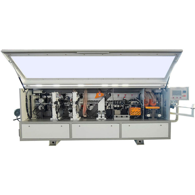 목조공업 CNC Edge Bander 자동 Edge Banding 기계 12KW 전력 전밀력
