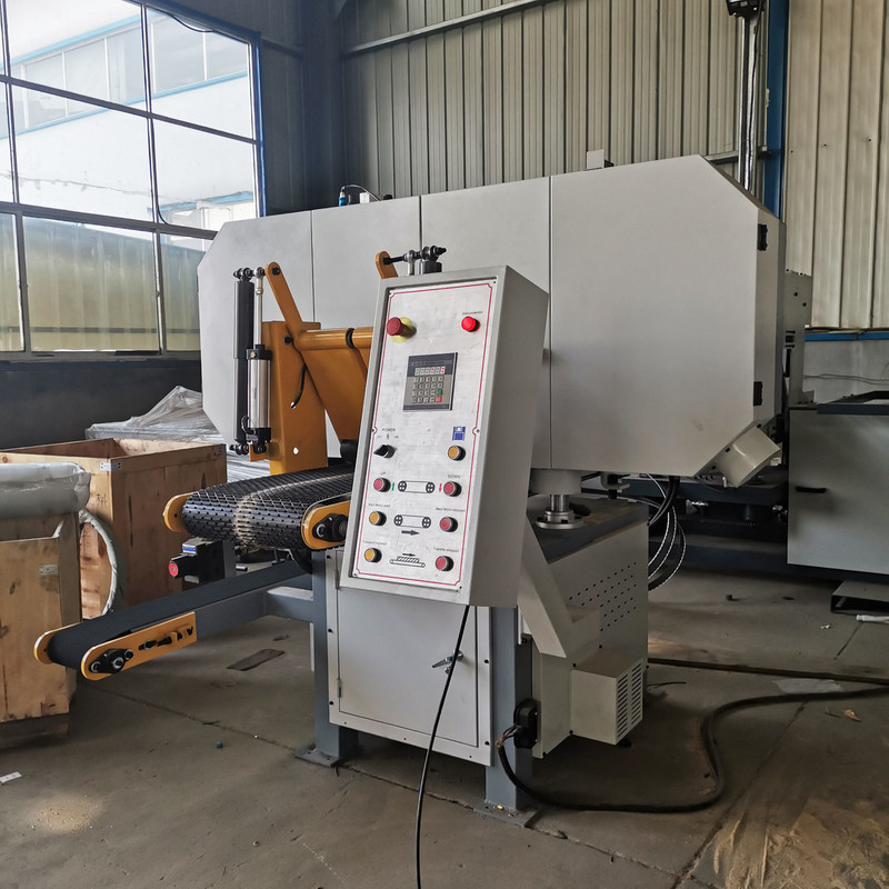 전체 전력 17.22kw 목재 CNC 밴드 톱 기계 MJ400 목재 작업 목재 절단