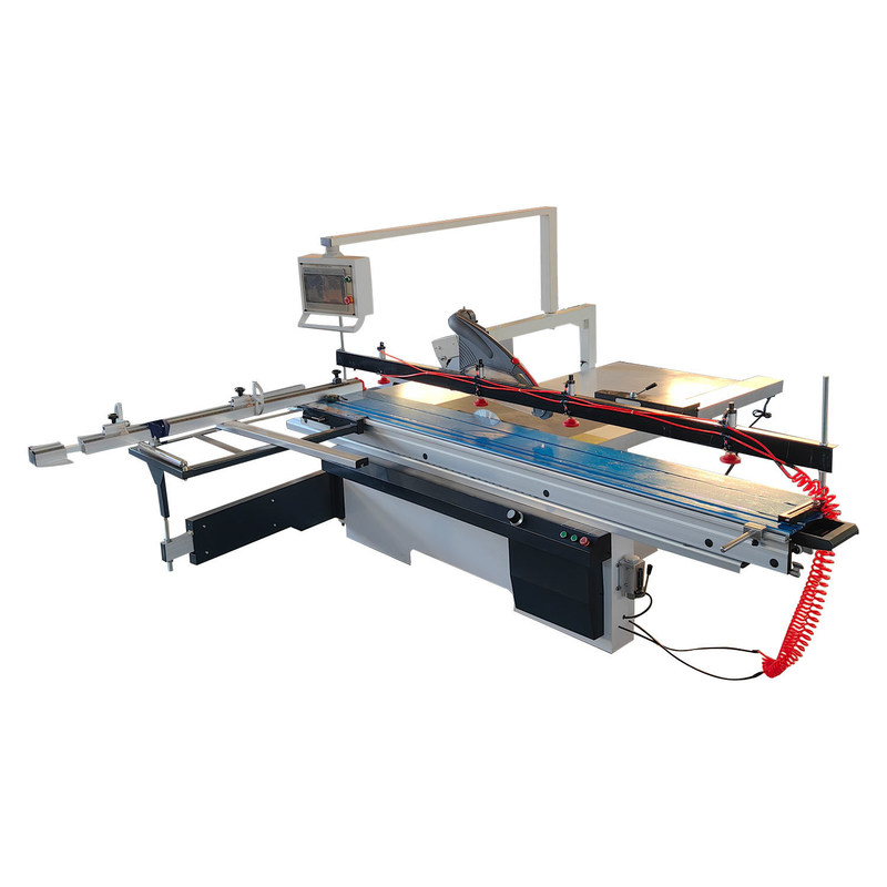 제조 공장 목재 절단 CNC 슬라이딩 패널 시어 CNC-6132 수평 스타일