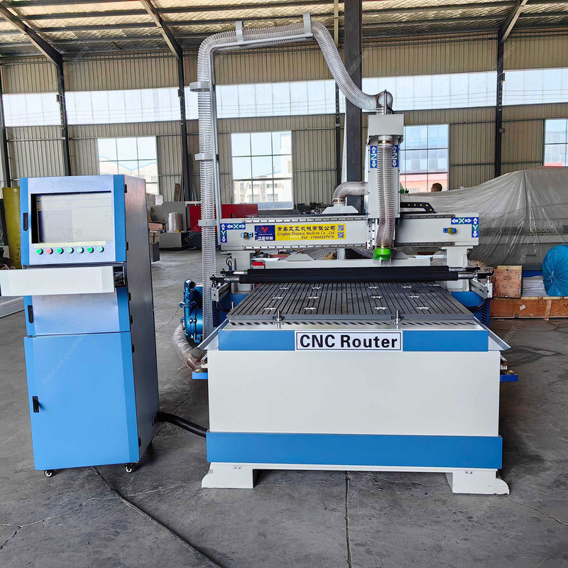 PK1325 2500mm Y 축 이동 및 1700KG 무게와 무거운 목재 작업 CNC 라우터
