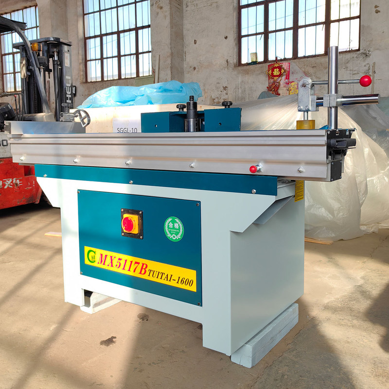 목조공업 스핀들 폼더 슬라이딩 테이블과 1600*780mm 플랫폼 무게 370KG